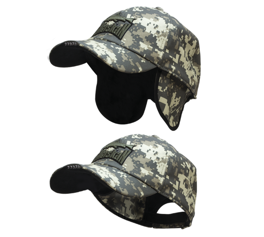 Winter Cap Led Camo (with LED light)